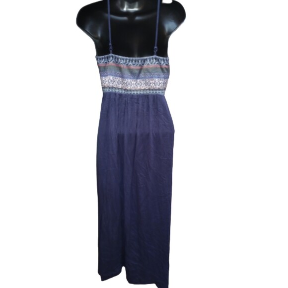 Lulus Playa Ciudad Navy Blue Maxi Dress Woman's Size XSmall - Picture 3 of 8